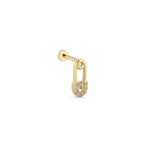 Safety Pin Tragus Earring